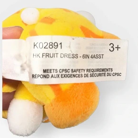 Sanrio Fruit Hello Kitty Pineapple Plush - Picture 3 of 6